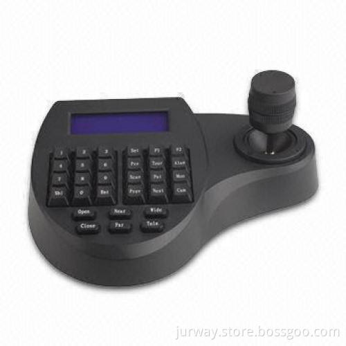 High-speed PTZ Controller, Supports OSD Menu Operation, Available in Black